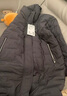 波司登（BOSIDENG）輕薄鵝絨羽絨服女中長(cháng)款90絨收腰商務(wù)通勤保暖翻領(lǐng)外套 黑色8056 XS 155/80A 曬單實(shí)拍圖