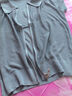 思羽君冰絲短袖t恤女2025夏新款Polo領(lǐng)T恤洋氣正肩拉鏈遮肚短款翻領(lǐng)上衣 灰色【優(yōu)質(zhì)抗起球面料) 3XL 建議135-150斤 曬單實(shí)拍圖