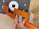IMBOT免拉手開(kāi)槽模具木工輔助器衣柜廚房把手圓弧槽加厚鋁合金 開(kāi)槽模具+不銹鋼快速夾*2 曬單實(shí)拍圖