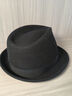 萬(wàn)宏達帽子男冬季高品質(zhì)純羔羊毛禮帽青中老年秋冬保暖禮帽男中老年高端 百搭黑色（主推90%客戶(hù)選擇款） 58-60cm 曬單實(shí)拍圖