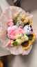 京東鮮花小狗玩偶花束成品向日葵生日禮物女生教師節禮物送閨蜜女友老師 曬單實(shí)拍圖