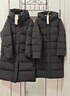優(yōu)衣庫童裝男童女童高級保暖羽絨大衣外套長(cháng)款羽絨服25新款478153 09 黑色 160 曬單實(shí)拍圖