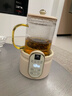 World Kitchen美國康寧養生壺mini多功能家用小型辦公室全自動(dòng)全玻璃恒溫壺0.5L養生杯煮茶壺【玻璃茶漏+燉盅款 曬單實(shí)拍圖