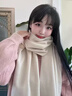 恒源祥手套女秋冬加厚保暖騎行防風(fēng)麂皮絨手套防寒觸屏女士手套送禮 暖心圍巾禮盒三件套G[手套+10 均碼 曬單實(shí)拍圖