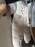巴拉巴拉兒童羽絨連體衣寶寶男女童保暖造型萌趣可愛(ài)時(shí)尚洋氣俏皮 白咖色調00315 80 cm-充絨量80g 曬單實(shí)拍圖