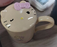 野獸派家居（tbh）三麗鷗Hello Kitty帶蓋陶瓷馬克杯水杯喝水杯子送人禮物 Hello Kitty帶蓋陶瓷馬克杯 曬單實(shí)拍圖