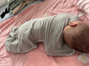 LOVE TO DREAM防驚跳睡袋新生兒嬰兒四季通用襁褓式睡袋兒童投降式防踢被 經(jīng)典款灰色（四季通用） L碼：13-20斤 (約6-9個(gè)月) 曬單實(shí)拍圖