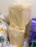 拜杰玉米淀粉一次性飯盒可降解微波餐盒帶蓋打包快餐便當盒4格*200套 曬單實(shí)拍圖