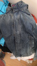 杰克·瓊斯（JACK&JONES）男裝牛仔夾克外套上衣略寬松背后字母印花時(shí)尚休閑舒適225357010 E39中藍牛仔 常規 L （180） 曬單實(shí)拍圖