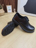 卡帝樂(lè )鱷魚(yú)（CARTELO）頭層牛皮大碼皮鞋男商務(wù)正裝鞋男士休閑皮鞋大碼男鞋K093 黑色 42 曬單實(shí)拍圖