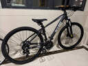 喜德盛山地自行車(chē)黑客500 X6鋁合金車(chē)架27.5大輪徑 油壓碟剎24速變速 25款深灰/白15.5(適合身高155-170cm） 曬單實(shí)拍圖