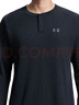 安德瑪（UNDERARMOUR）EF男子亨利領(lǐng)運動(dòng)休閑長(cháng)袖T恤6010174 黑色001 L 曬單實(shí)拍圖