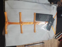 山頭林村陳家溝秋季太極服棉麻太極拳天麻練功服亞麻武術(shù)服裝晨練服男女款 白色黃龍袖(整套，男女同款) XXS 曬單實(shí)拍圖