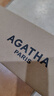 AGATHA【官方正品】人魚(yú)之淚項鏈女士 生日禮物送女友閨蜜高級感鎖骨鏈 經(jīng)典璀璨套裝（鏈長(cháng)42CM） 曬單實(shí)拍圖
