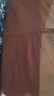 優(yōu)衣庫偏短款女裝雪紡長(cháng)裙層疊半身裙裙子480747 37 栗色 M /160/68A 曬單實(shí)拍圖