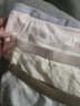 帕蘭朵內褲女生純棉健康抗菌全棉襠透氣無(wú)痕少女時(shí)尚撞色腰頭4條裝 L 曬單實(shí)拍圖