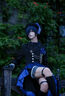 玩思樂(lè )黑執事cos服全套 綠魔女篇黑玫瑰夏爾二次元cos服裝角色扮演卡通 黑玫瑰C服+假發(fā)+鞋(38-45碼備注) XXL 曬單實(shí)拍圖