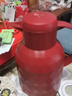 【活動(dòng)】樂(lè )唯詩(shī)大容量1L保溫壺家用保溫水壺熱水瓶開(kāi)水暖瓶暖水壺 紅/ 1000ml 曬單實(shí)拍圖