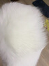 兔芊水貂毛帽子女皮草帽子女士狐貍毛冬天水貂皮東北保暖護耳滑雪帽子 白狐真皮頂球球 M(56-58cm) 曬單實(shí)拍圖
