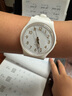 斯沃琪（Swatch）瑞士手表 白衣主教2.0 開學季禮物石英男女腕表 白色 曬單實拍圖