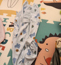 童泰嬰兒連體衣新生兒爬服四季純棉男女寶寶家居服內衣 藍色 80cm 曬單實(shí)拍圖
