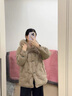 Dudant奢侈高檔品牌白鴨絨媽媽服女2025新款冬季狐貍毛領(lǐng)中老年保暖外套 卡其色 L 16590-105斤 曬單實(shí)拍圖