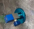 潛水艇（Submarine）大流量角閥全銅主體大流量球閥全開(kāi)角閥四/4分燃氣熱水器球閥奶油 【銅】2冷1熱（3只球閥）鍍鉻 曬單實(shí)拍圖