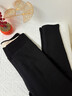 阿凡迪100%羊毛保暖褲女士加絨加厚高腰棉褲女秋冬季抗寒內穿修身打底褲 曬單實(shí)拍圖