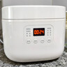美的電飯煲家用電飯鍋加厚抗菌內膽 28分鐘快速飯智能預約多功能小米粥迷你白月光電飯煲1-2-3-4人 【28分鐘快煮飯-升級白月光新品】RE319 3L 曬單實(shí)拍圖