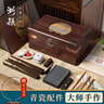 湖穎 千里江山筆掛款 文房四寶套裝高端毛筆筆墨紙硯高檔書(shū)法硯臺墨條歙硯筆擱自用送禮禮盒熱門(mén)商品 曬單實(shí)拍圖