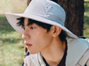 蕉下（beneunder）遮陽(yáng)帽子男漁夫帽防曬帽釣魚(yú)帽太陽(yáng)帽登山帽防潑水TS730黑 曬單實(shí)拍圖