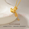 CRD克徠帝黃金項鏈馬上有錢(qián)足金999套鏈送女友節日禮物 馬上有錢(qián)足金套鏈 HX00414 6.1g 曬單實(shí)拍圖