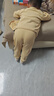 童泰（TONGTAI）嬰兒大PP春秋高腰長褲家居服內(nèi)衣兒童褲子TS43J038-DS黃色90cm 曬單實(shí)拍圖