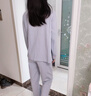 康喜月A類(lèi)純棉月子服春秋季薄款孕婦睡衣產(chǎn)婦待產(chǎn)服產(chǎn)后喂奶哺乳家居服 杏色萌噠兔 【A類(lèi)95%棉5%氨綸】 L碼【適合100-120斤】 曬單實(shí)拍圖