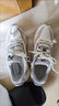 安踏AT957丨復古跑步鞋女鞋山系秋季透氣運動(dòng)鞋厚底增高休閑百搭女鞋 象牙白/芯片灰-51 38 （女7） 曬單實(shí)拍圖