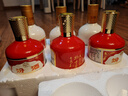 杏花村 汾酒 出口汾 清香型 白酒  53度出口瓷汾 出口汾 光瓶 53度 500mL 3瓶 +3瓶出口紅汾 曬單實(shí)拍圖