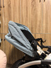 博格步（BUGABOO）荷蘭Bugaboo Bee6博格步多功能輕便城市型雙向可折疊嬰兒推車(chē) 銀架水霧藍 黑座 曬單實(shí)拍圖