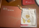 周生生黃金吊墜 玫瑰花環(huán)足金不含項鏈 情侶生日禮物82296P計價(jià)3.45克 曬單實(shí)拍圖