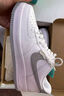 耐克空軍一號男子膠底運動(dòng)鞋冬季板鞋NIKE AIR FORCE 1 FJ4146 117白/幻影 40.5 曬單實(shí)拍圖