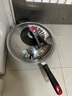 炊大皇 炒鍋鐵鍋 無(wú)涂層鑄鐵鍋多用傳世34cm 電磁爐通用炒菜鍋 C34D2 曬單實(shí)拍圖