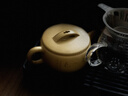 溪茗軒宜興紫砂壺原礦金黃段泥小容量功夫茶具泡茶壺純手工刻繪大口漢瓦 黃段泥 · 漢瓦丨單壺【禮盒裝】 200ml 曬單實(shí)拍圖