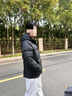 駱駝?dòng)鸾q服防潑水鴨絨男女加厚戶(hù)外防寒冬季面包服 黑色 男女同款,7674B L 曬單實(shí)拍圖