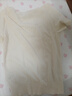 優(yōu)衣庫(kù)女裝精紡美利奴羊毛圓領(lǐng)針織衫/短袖通勤25秋冬新款478335 01 乳白色 M /160/84A 曬單實(shí)拍圖