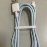 羅馬仕蘋果充電線快充線PD27W/20W編織type-c轉(zhuǎn)lightning數(shù)據(jù)線適用iPhone14/13/12Promax/11/xs車載手機 曬單實拍圖