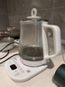 美的（Midea）家用養(yǎng)生壺 1.5L全自動(dòng)玻璃燒水壺 多段保溫電熱水壺 一體恒溫煮茶壺 輕音柔聲燉煮智能預(yù)約 升級(jí)新品【玻璃壺蓋】YS15P202 1.5L 曬單實(shí)拍圖