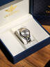 勞力士王子手表男士全自動(dòng)機械表商務(wù)簡(jiǎn)約真鉆瑞士原裝進(jìn)口金表十大名牌男款 高貴間白-享全國專(zhuān)柜終身質(zhì)保服務(wù) 附帶真鉆鑒定證書(shū) 12mm 厚度 曬單實(shí)拍圖
