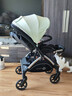 帕琦嬰兒車(chē)MIG魅格嬰兒推車(chē)雙向可坐可躺高景觀(guān)新生兒大座艙蘋(píng)果綠 曬單實(shí)拍圖