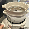美的（Midea）電煮鍋電火鍋電熱鍋一體多功能鍋1-4人可拆蒸籠防濺設計分體可拆卸小火鍋戶(hù)外露營(yíng)旅行宿舍泡面鍋 2.6L 【分體易清洗】 曬單實(shí)拍圖