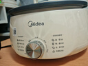 美的（Midea）電火鍋分體式可拆洗電煮鍋電炒鍋多功能一體2025新款家用多功能鍋火鍋專(zhuān)用鍋不粘鍋多用途鍋電熱鍋 4.5L 1600W【升級分體旋鈕款】HGE3026 曬單實(shí)拍圖