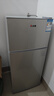 志高電冰箱雙門(mén)家用節能冰箱出租屋冷藏冷凍環(huán)保迷你冰箱辦公室公寓租房宿舍低噪電冰箱 S192銀色一級能效【萬(wàn)人推薦】 曬單實(shí)拍圖